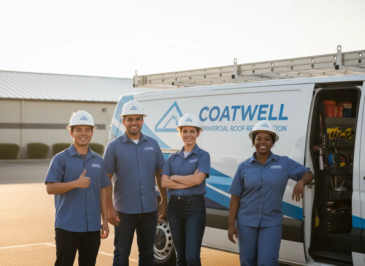 Commercial roof coating company in Crystal Beach, FL